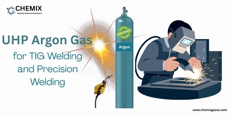 UHP Argon Gas for TIG Welding and Precision Welding